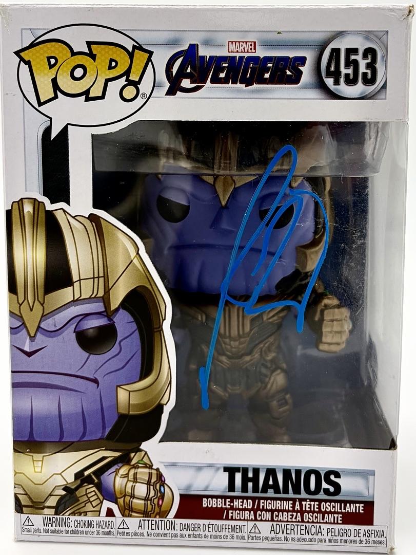 Josh Brolin Signed Funko Pop #453 Thanos (Marvel Avengers) - Beckett COA